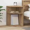 Side Table Artisan Oak 39.7 x 39.7 x 60 cm Engineered Wood