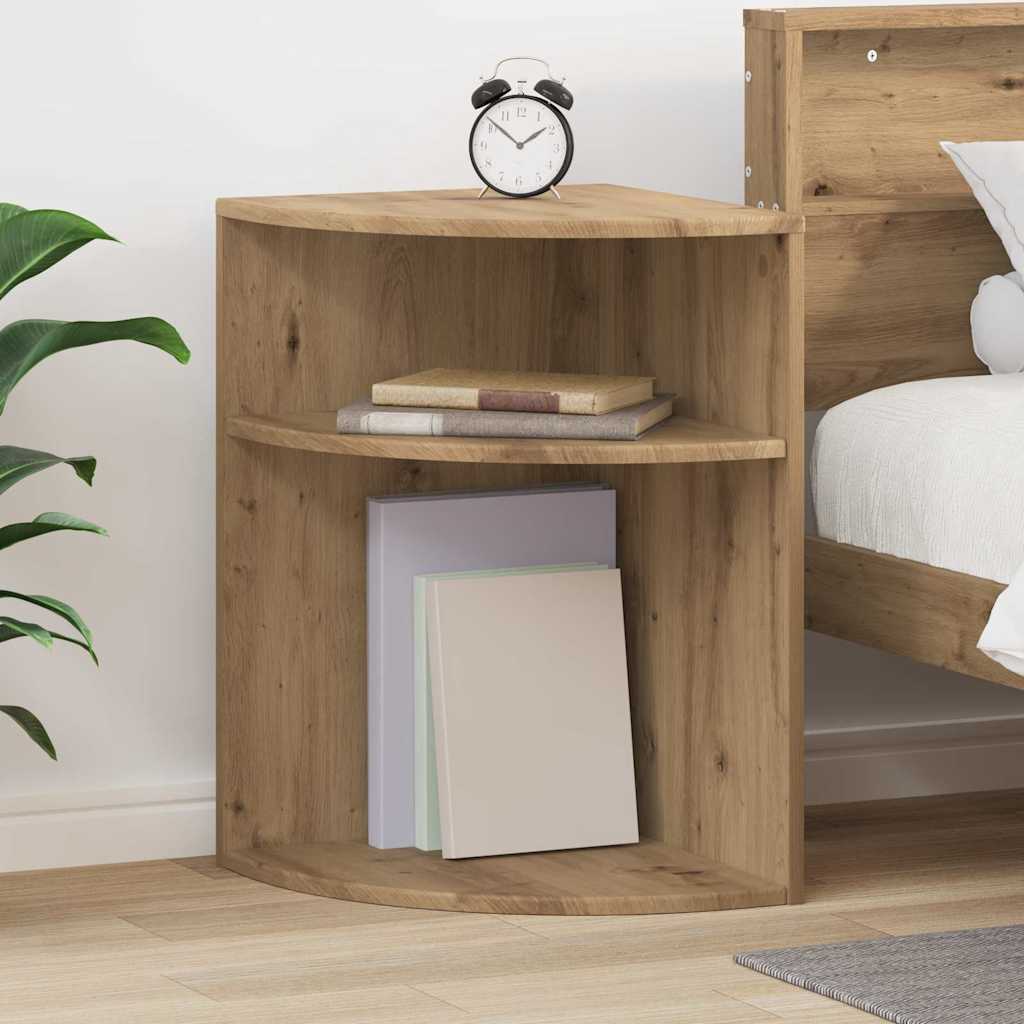 Side Table Artisan Oak 39.7 x 39.7 x 60 cm Engineered Wood