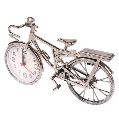 Réveil de Table Vintage en Forme de Vélo avec Affichage Chiffres Arabes Décoration Créative pour la Maison Pièce Décoration de Bureau Artisanat Cadeau