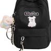 School bag new high value fresh sweet candy color backpack junior high school students lightweight travel backpack