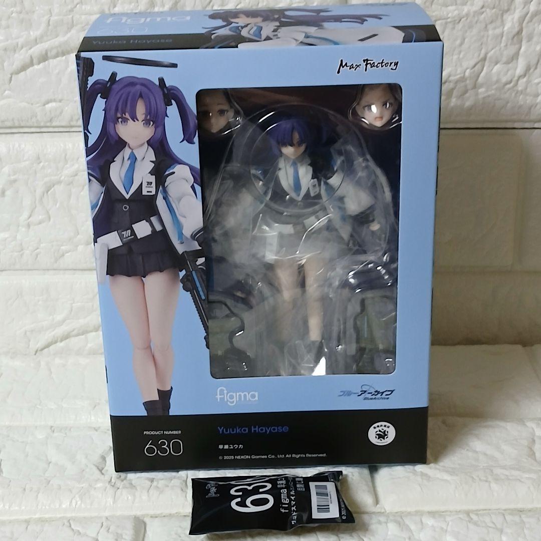 

[Б/У] figma Blue Archive Хаясе Юука с бонусом