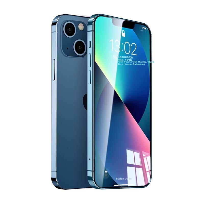 ZHIWEISHI [2-Pack HD] Tempered Glass Screen Protector for iPhone 13 Pro Max, Full Coverage, Anti-Fingerprint, Drop Protection Front Film