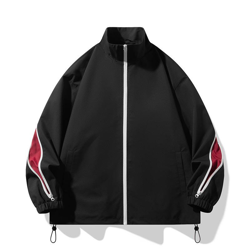 

Куртка со стойкой для мужской весны, новая повседневная, мужская, модная, рабочая одежда, для спорта на открытом воздухе, для бега 3XL