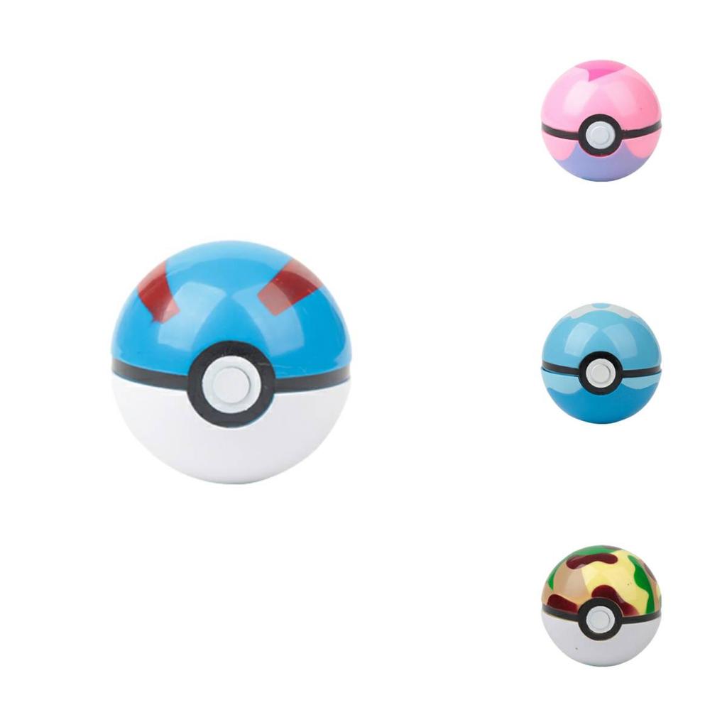 7cm Pocket Monster Master Ball Toy Cute Abs Material Mini Figure For Kids