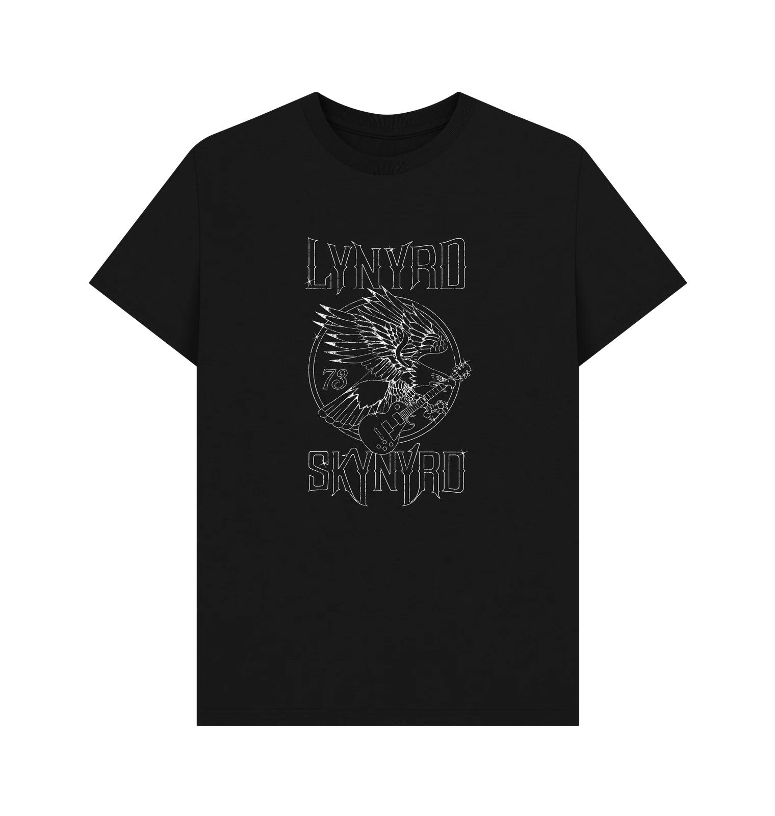 PREMIUM OFFICIAL Lynyrd Skynyrd Lynyrd Skynyrd Freebird Rock Band Black T-Shirt S