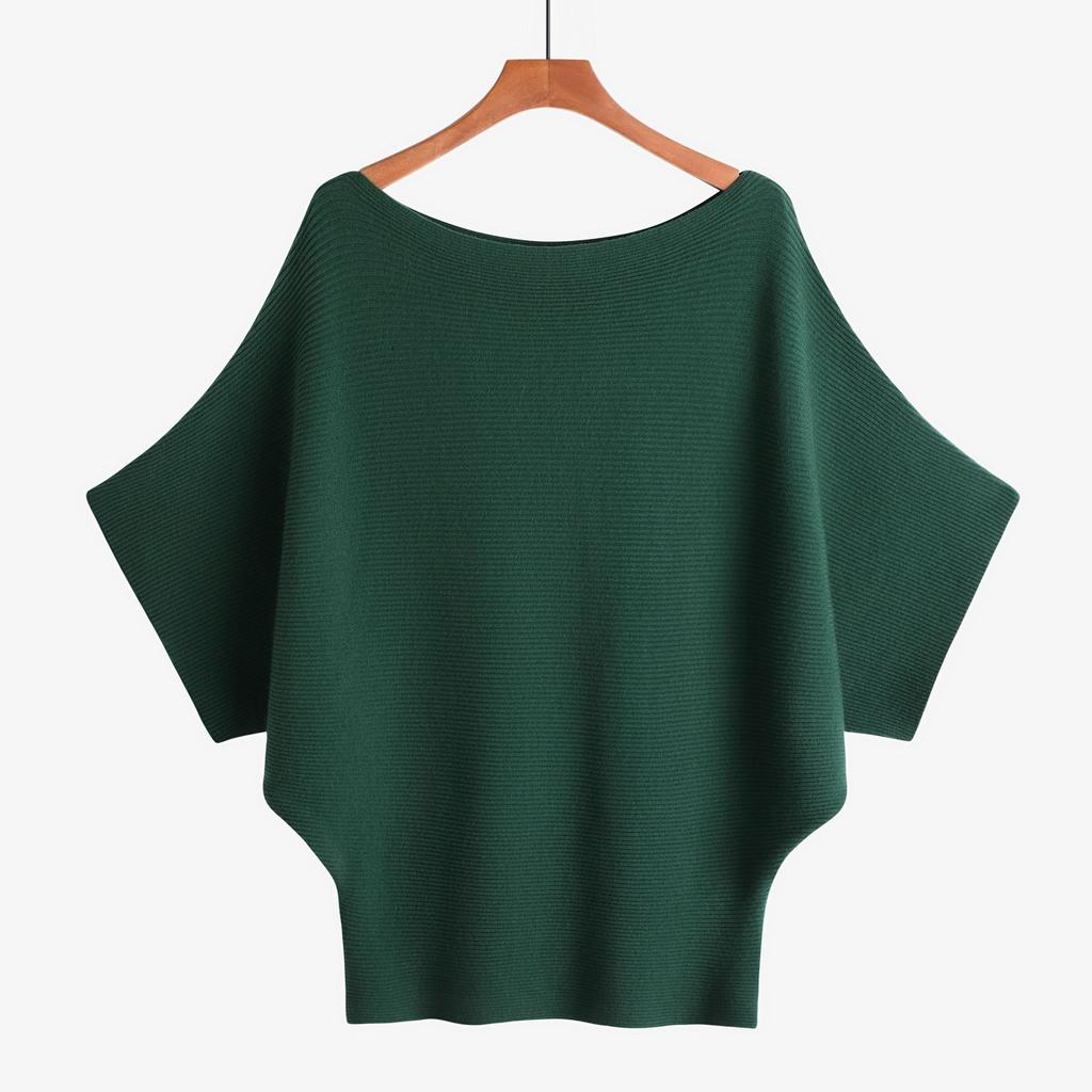 Loose Batwing Sleeve Tops In Multiple Colors