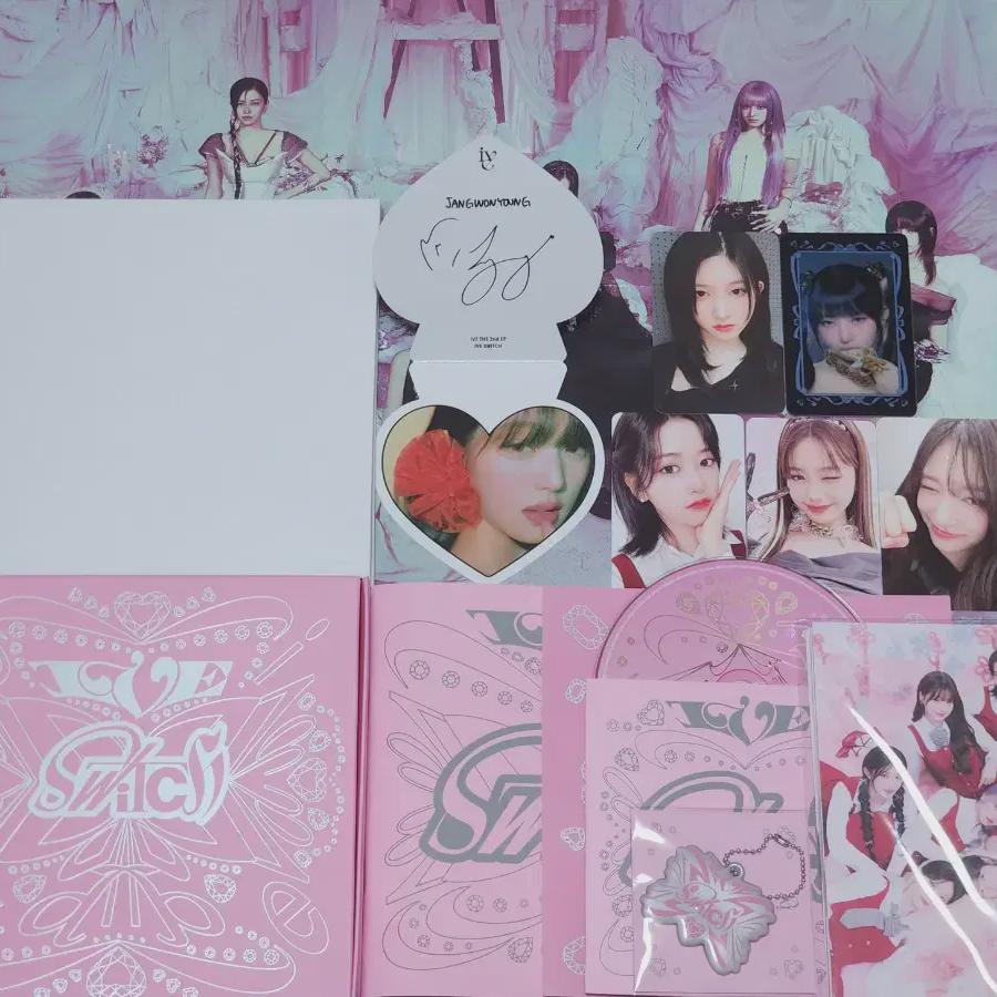 

Я должен сделать альбом Ive Switch на альбоме Loved Ive фотокарточка Withmuu Luck Agara.