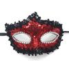 Lace Handheld Masquerade Masque with Stick Butterfly Sequin Half Face Eye Cushion for Women Carnival Venetian Prom Halloween Cosplay Parties