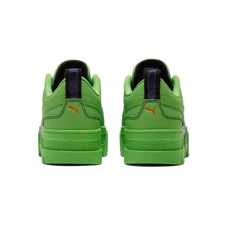 Puma Womens Mayze 'Green Flash' (women's sizes) Green Flash / Green Flash Skateboard Shoes 381092 02