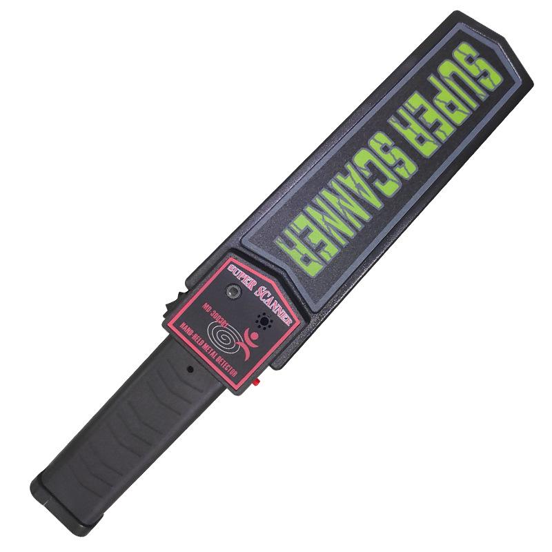 Rechargeable High Sensitivity Handheld Metal Detector Security Wand for Schools and Stations