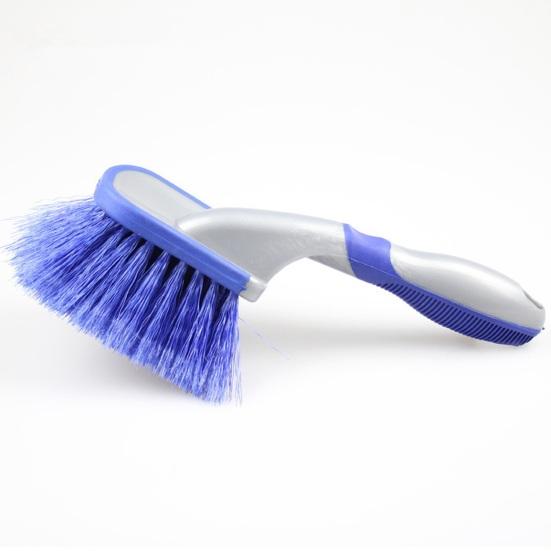 Car Cleaning Brush Soft Bristles Wheel Brush Ergonomic Car Detailing Brush Non-Scratch Tire Rim Cleaning Tool for Wheels Tires Car Seams