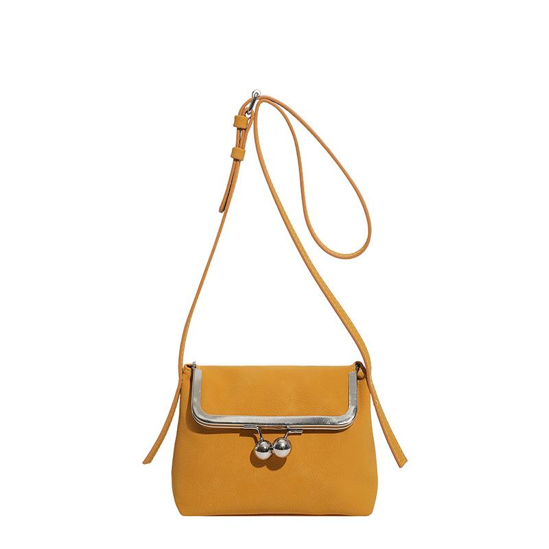Módní ležérní mobilní peněženka, Ležérní jednobarevná crossbody taška přes rameno