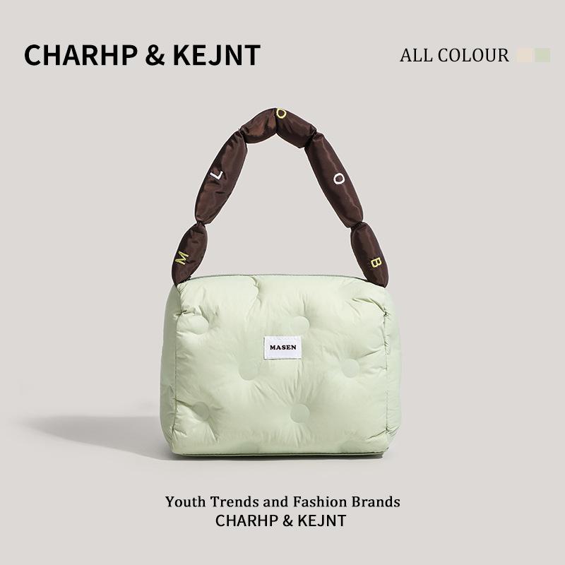 One-shoulder handbag, cheese bag, pillow bag, soft bag