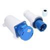 Złącze Przemysłowe Wodoodporne Kabel Przewód Wtyczka Gniazdo 3-fazowe 3-pinowe 2P+E 220250V 63A