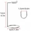1/2Pcs Razor Holder For Men Stainless Steel Manual Shaver Stand Support Display Stand Shaver Storage Rack Long Handle Portable