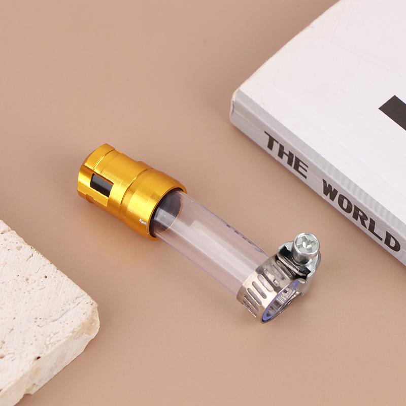 Motorrad Luftfilter Ablassschlauch Kopf aus CNC-Legierung für Click150 Universal Motorradzubehör Click Legierungsstopfen