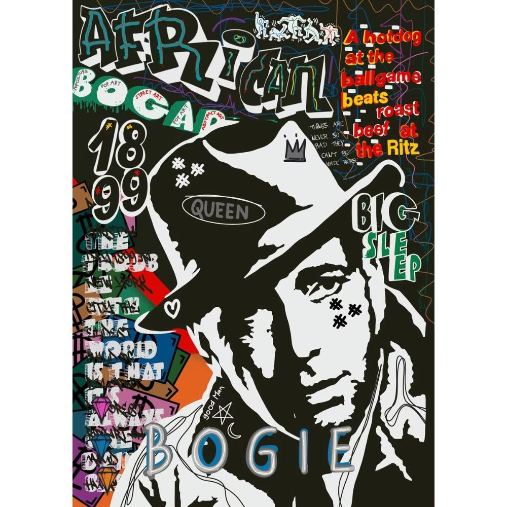 Banksy Abstract Street Graffiti Art Canvas Mona Lisa Monkey Gorilla Posters Prints for Living Room Wall