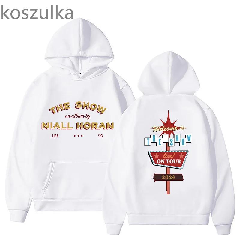 Niall Horan Graphic Hoodies Sudaderas Winter Women Soft Hooded Sweatshirt Fashion Y2K Style Unisex Streetwear Print Tops Clothes