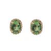 Oversized Geometric Stud Earrings With Full Rhinestone Embellishment Trendy Minimalist Statement Jewelry Women