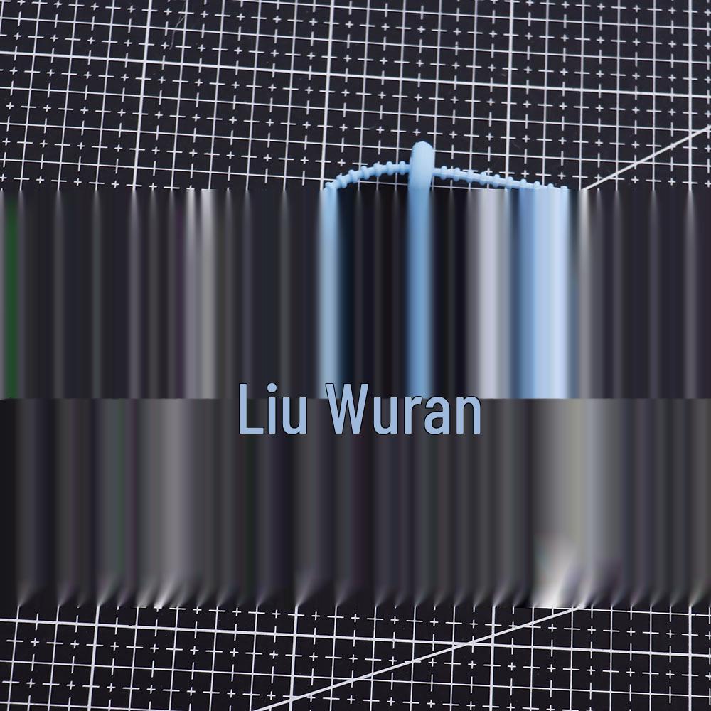 Креативный брелок-подвеска и бирка для багажа Лю Хаоран 2MM Thickness Each Layer