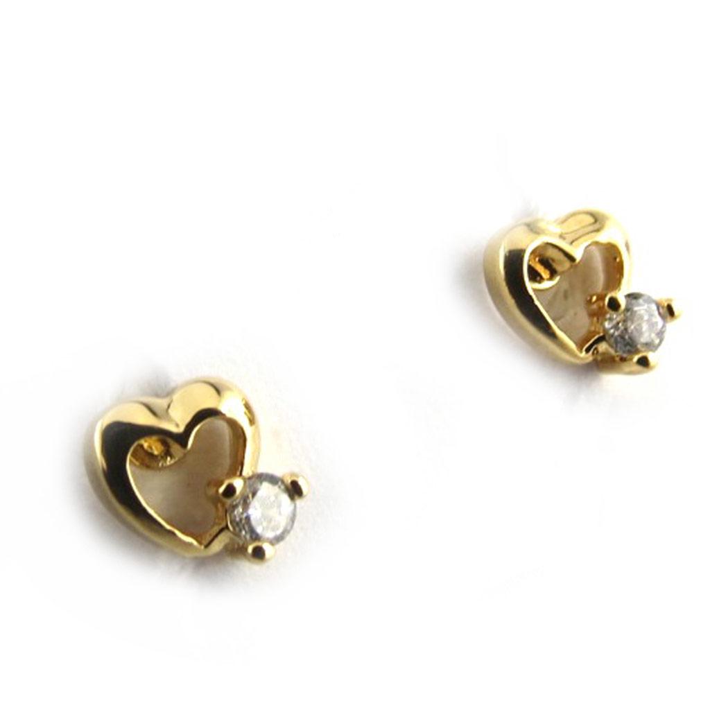 

Les Trésors De Lily [N1744] - Позолоченные серьги Love Love