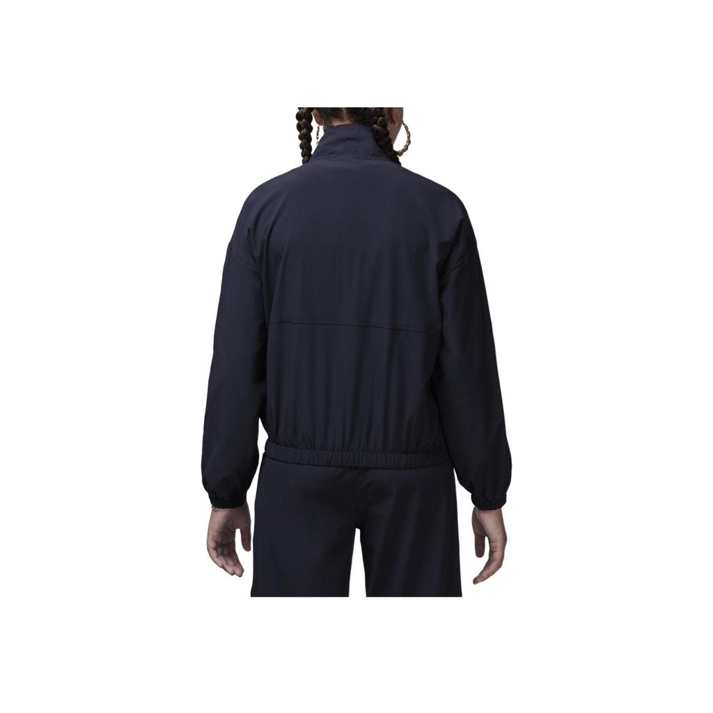 Jordan Jumpman Woven Comfortable Stylish Stand Collar Jacket Kids Jackets Black HQ8130-010