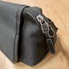 Travel essential storage bag: Black hair care tools travel bag, curling iron and straightener tools storage bag, 1 piece