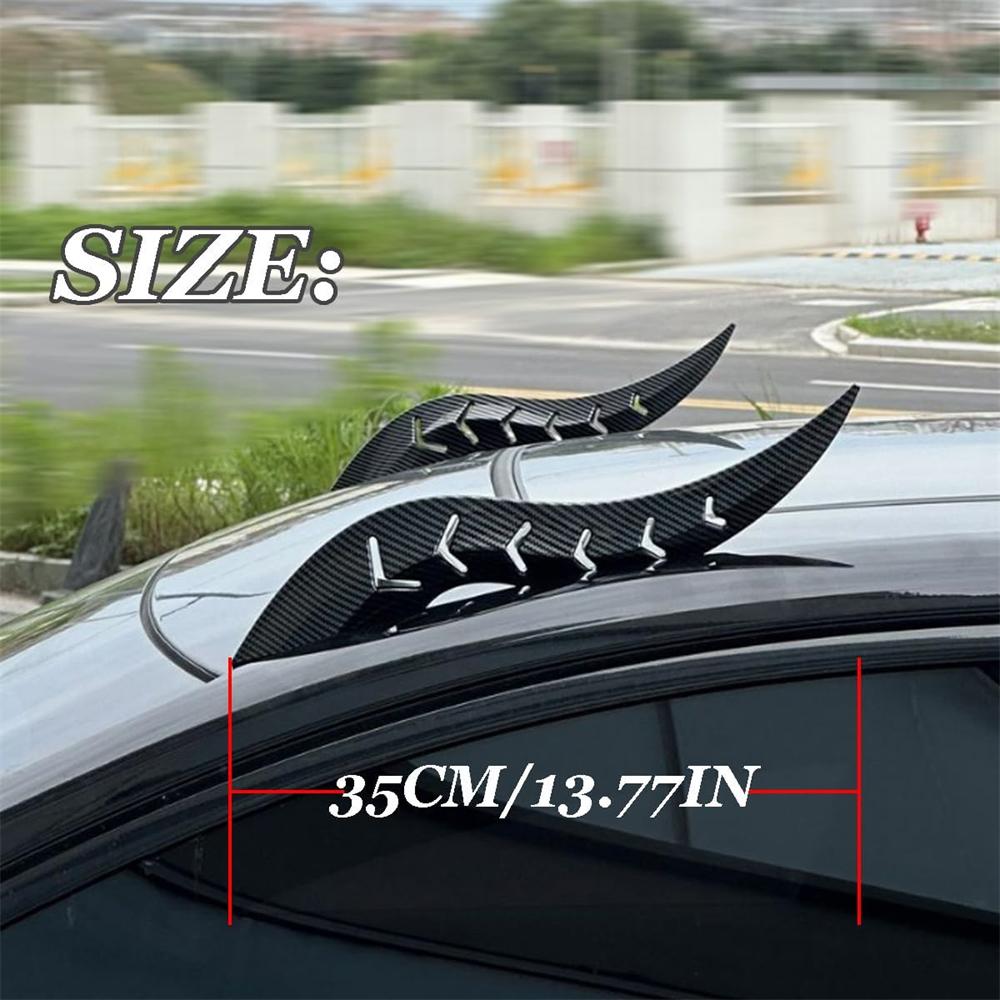 2025 Car Roof Dragon Horns Universal Cute Dragon Devil Horn Outdoor Car Sticker Decor Modification Devil Horns For Car