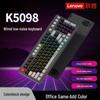 ThinkPlus Lenovo K5098 99-Key Wired Ergonomic Silent Keyboard