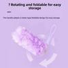 Electrostatic Duster That Does Not Shed Fibers, Foldable Duster for Cleaning Dust Gaps, Household Retractable Duster