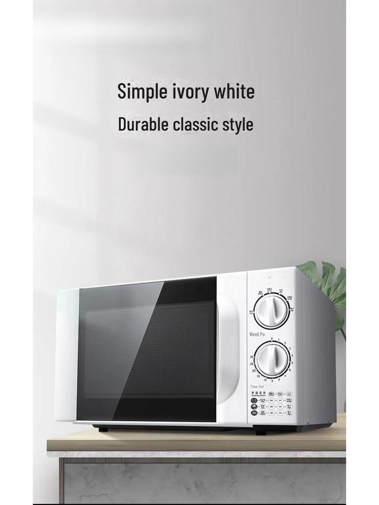 Šestistupňová mechanická otočná mikrovlnná trouba s ovládáním knoflíkem