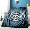 City Football Club Printed Throws Blanket Soft Flannel Blankets for Couch Bed Gifts for Men Women Picnic Blanket Christmas Gifts