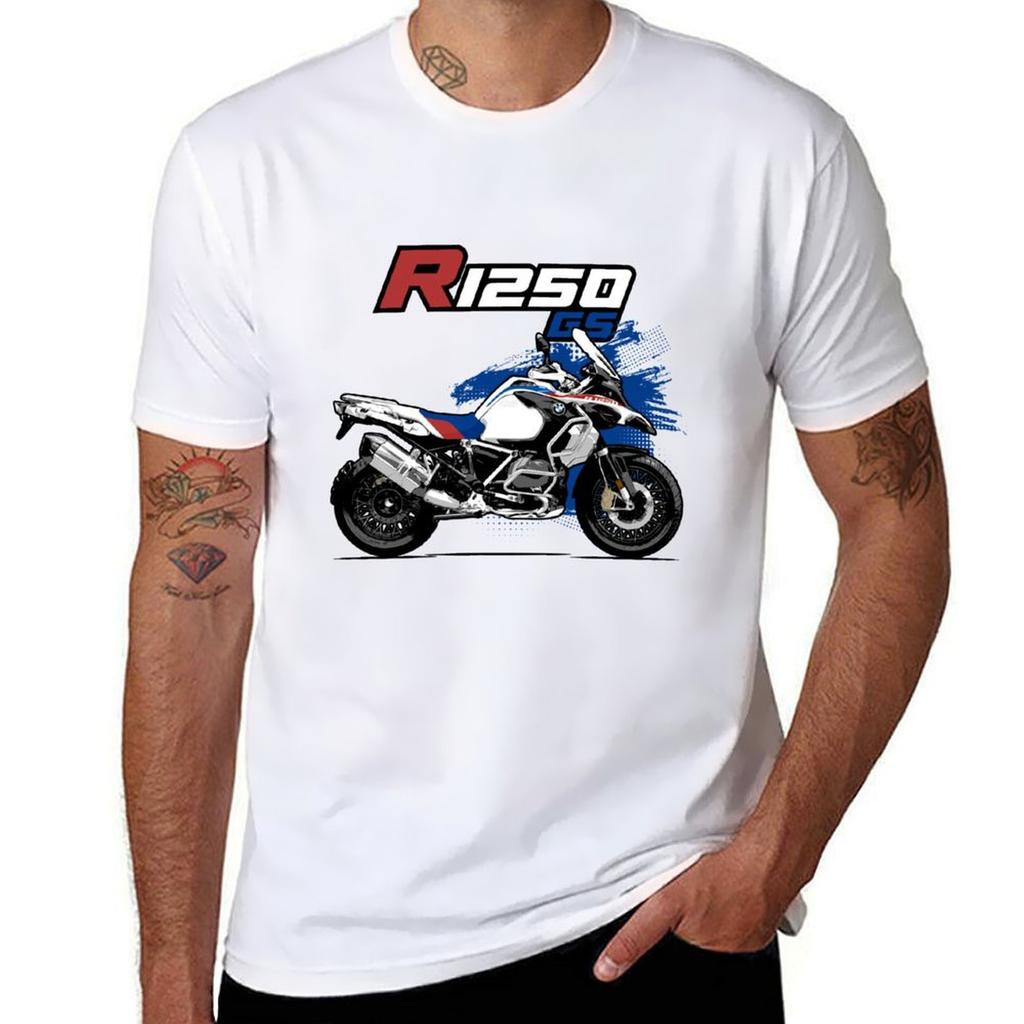R 1250 GS Adventure T-Shirt Sports Fans Quick Drying Funnys for a Boy Men Clothes