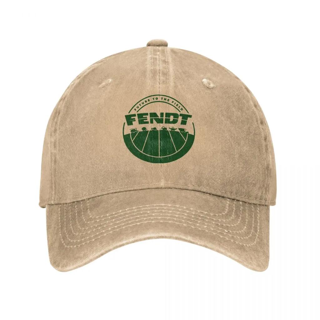 2026 Fendt Men Women Baseball Caps Farming Agriculture Distressed Denim Washed Hats Cap Vintage Outdoor Running Golf Snapback Ha