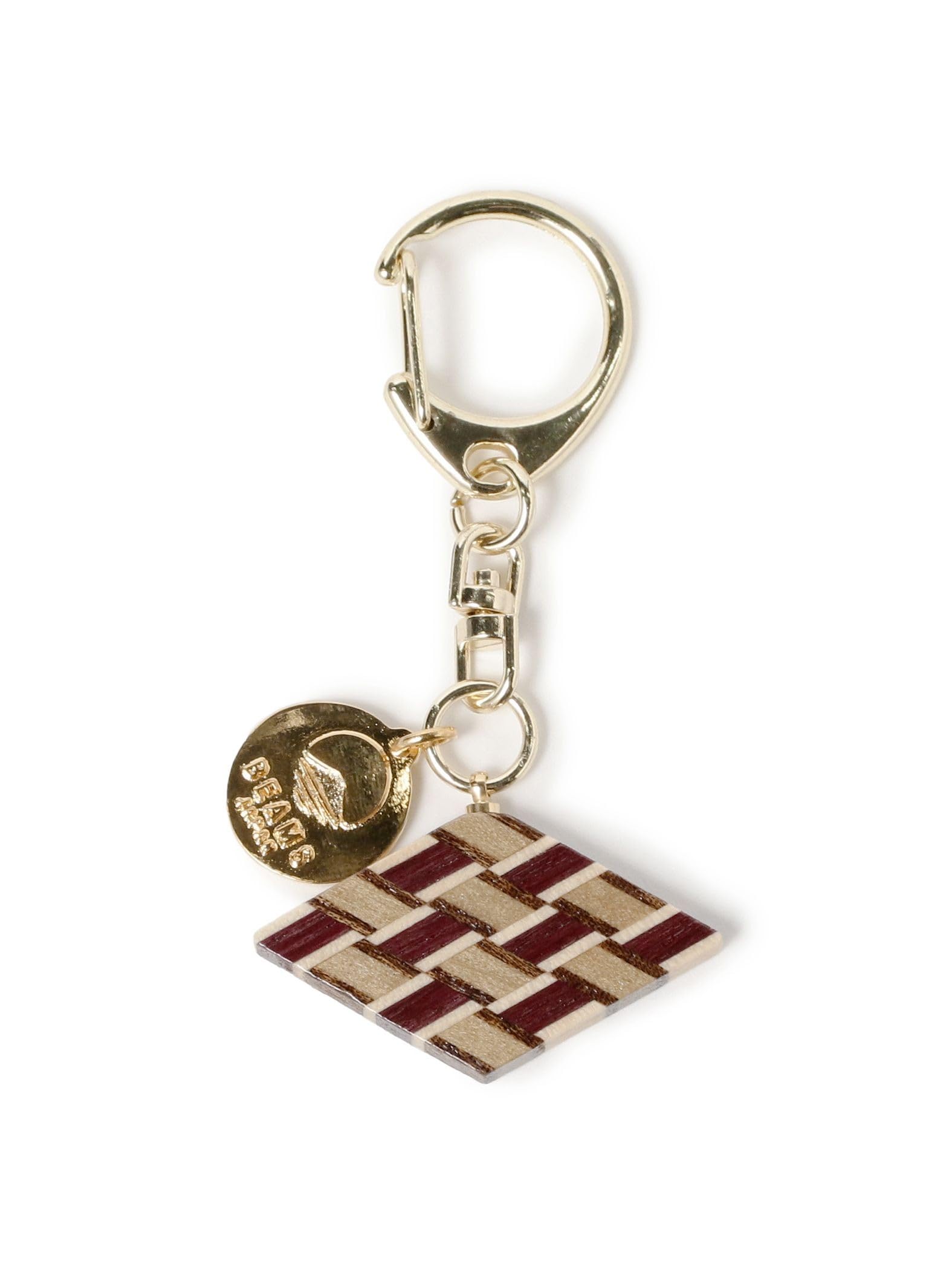 

Parquet Diamond Free Size [Beams Japan] Custom-made Keychain, Shape,