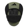 Adidas Combat Sports Boxen und Kampfsport Schlagen Kampf 50 Focus Orbit Standard Pratzen, Pratzen, ADIC50FM, Grün/Schwarz/Im