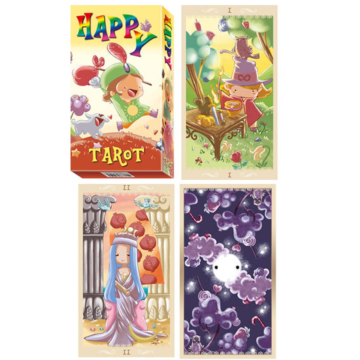 

Les Trésors De Lily [A1288] - Многоцветное Таро Счастливого Создателя - 12x7x3 см