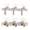 Guitar Tuning Pegs Machine Heads Tuners Dual Holes 3R 3L for Acoustic Folk Classical Guitars