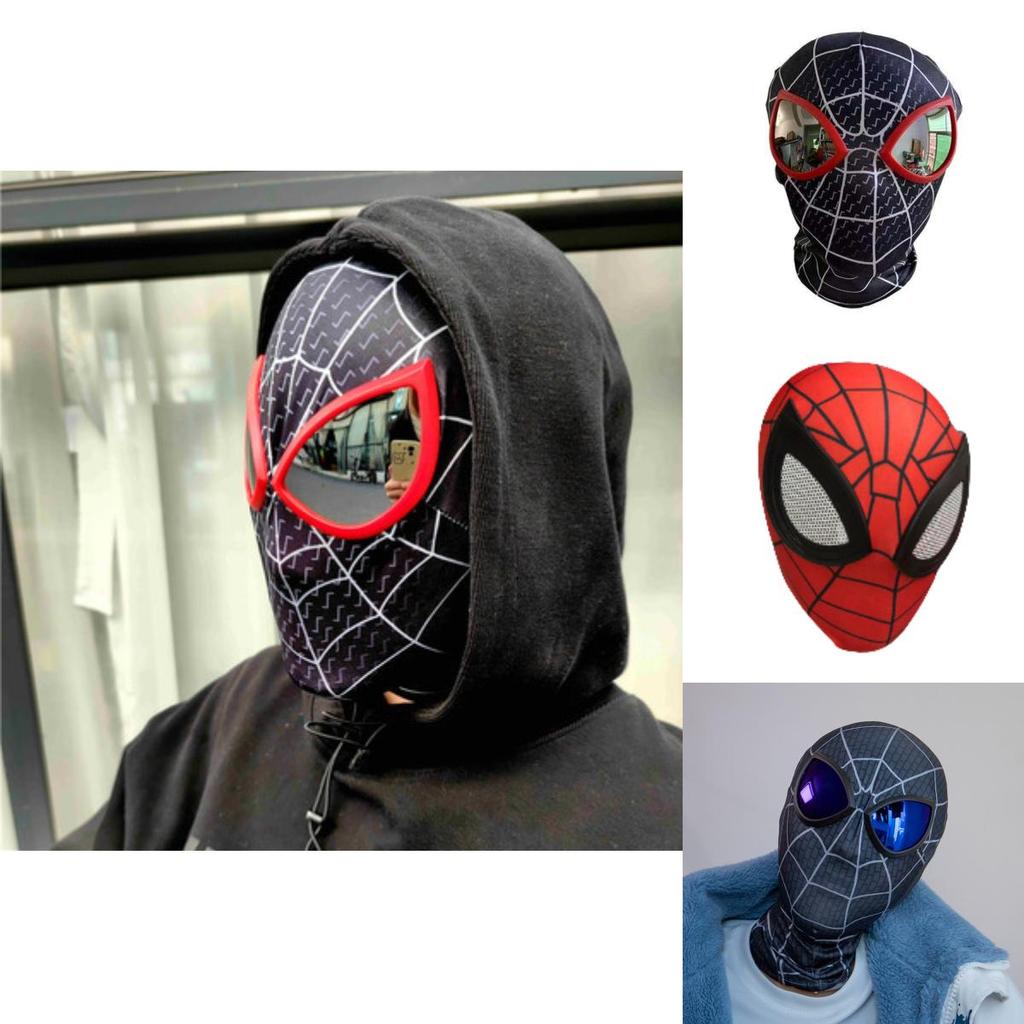 Spider-man Halloween Costume For Kids And Adults Funny Spiderman Mask Headgear