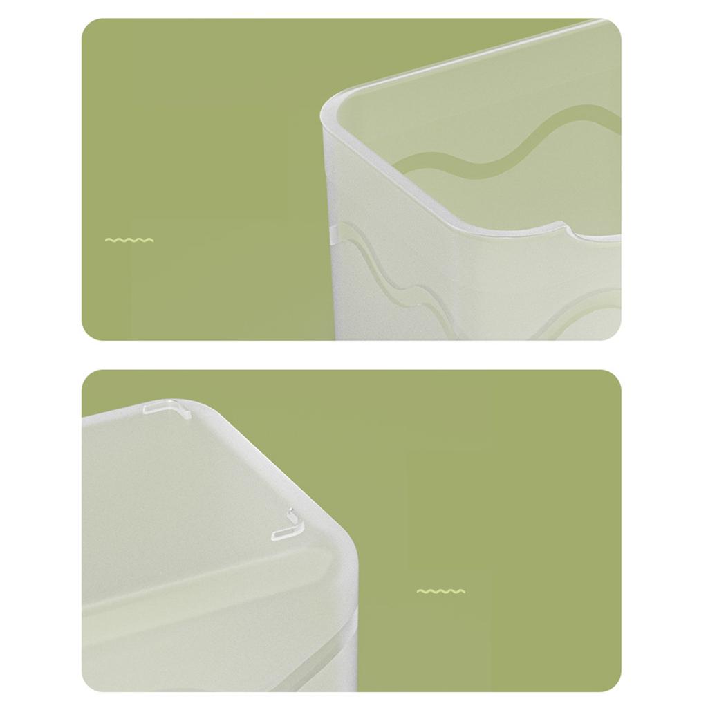 Kühlschrank Seitentür Aufbewahrungsbehälter Transparent Platzsparend Vielseitig Kühlschrank Organizer Box für Zuhause Küche