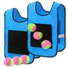 BOLSO Target Dart Ball Set of 2 Target Darts for Indoor and Outdoor Sports Parks, Playtime, Toys, (Blue)