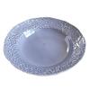 Casual Life Mino Ware Fleur Multi Plate L Gray Purple K14214 24.5cm