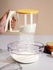 Handheld Press-Type Fine Mesh Flour Sifter Baking Tool