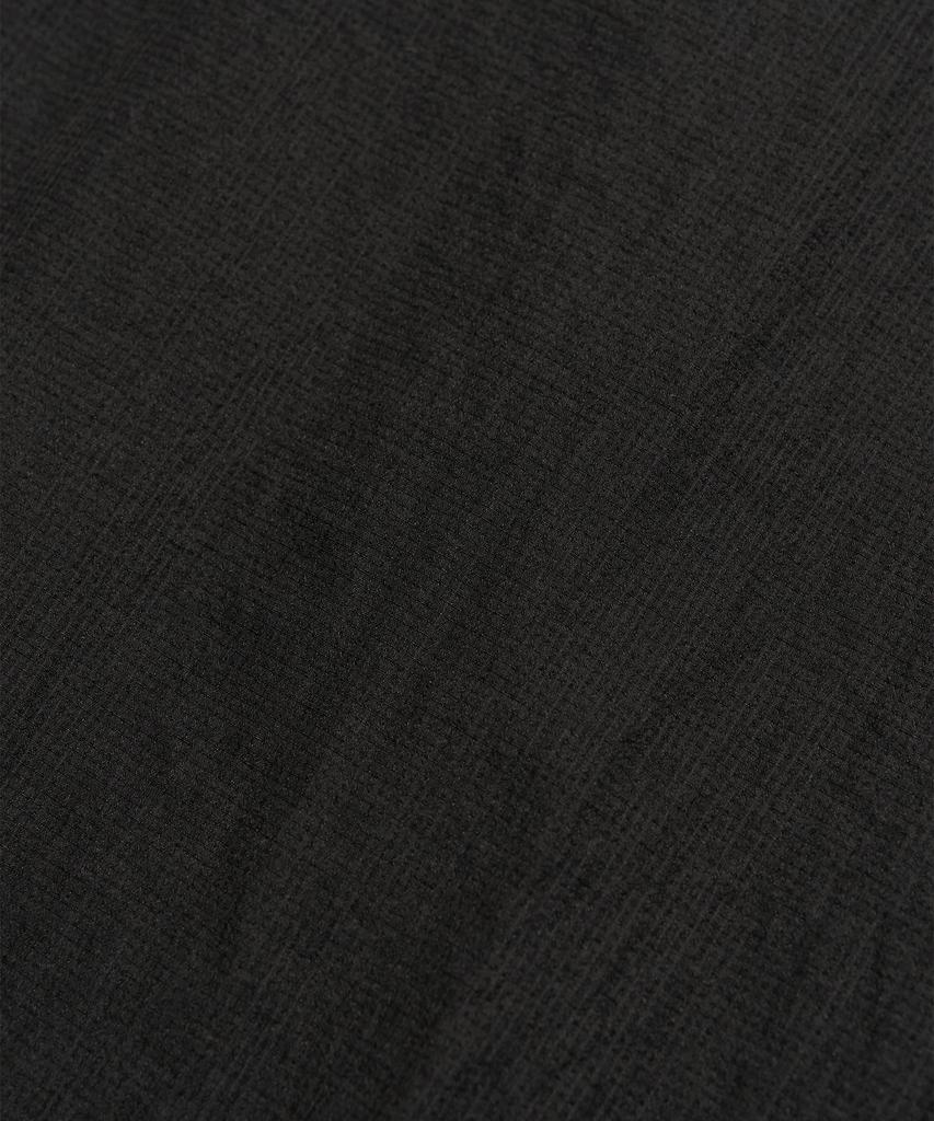 Toffee [Summer Fabric] Ripstop Sheer Windbreaker Jacket (Black)
