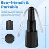 Fly Fans for Tables, Bug Fans with Holographic Blades, Keep Flies Away from Picnic, BBQ, Restaurant, Party, Indoor and Outdoor