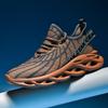 Men's shoes summer sports and leisure shoes versatile flying woven breathable shoes men's running shoes