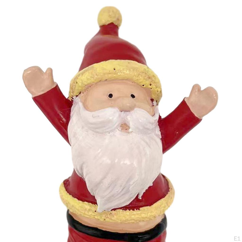 Christmas Decoration Ornaments Resin Santa Claus Pendant for Party Supplies