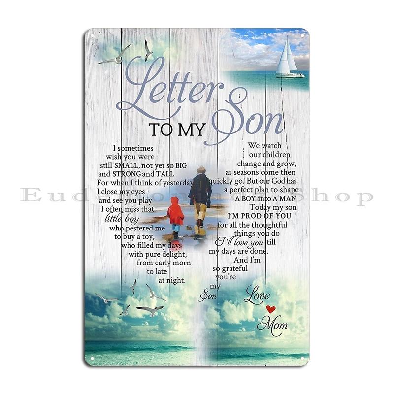 From daughter to my dad father day meaning quotes gift Metal Designing Cinema Plaques Print Tin Sign Poster