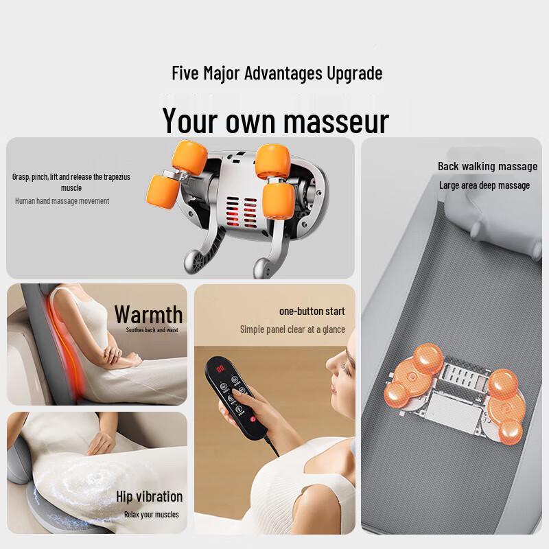 AUX 2024 Upgraded Dragon Claw Hand Shiatsu Massage Cushion