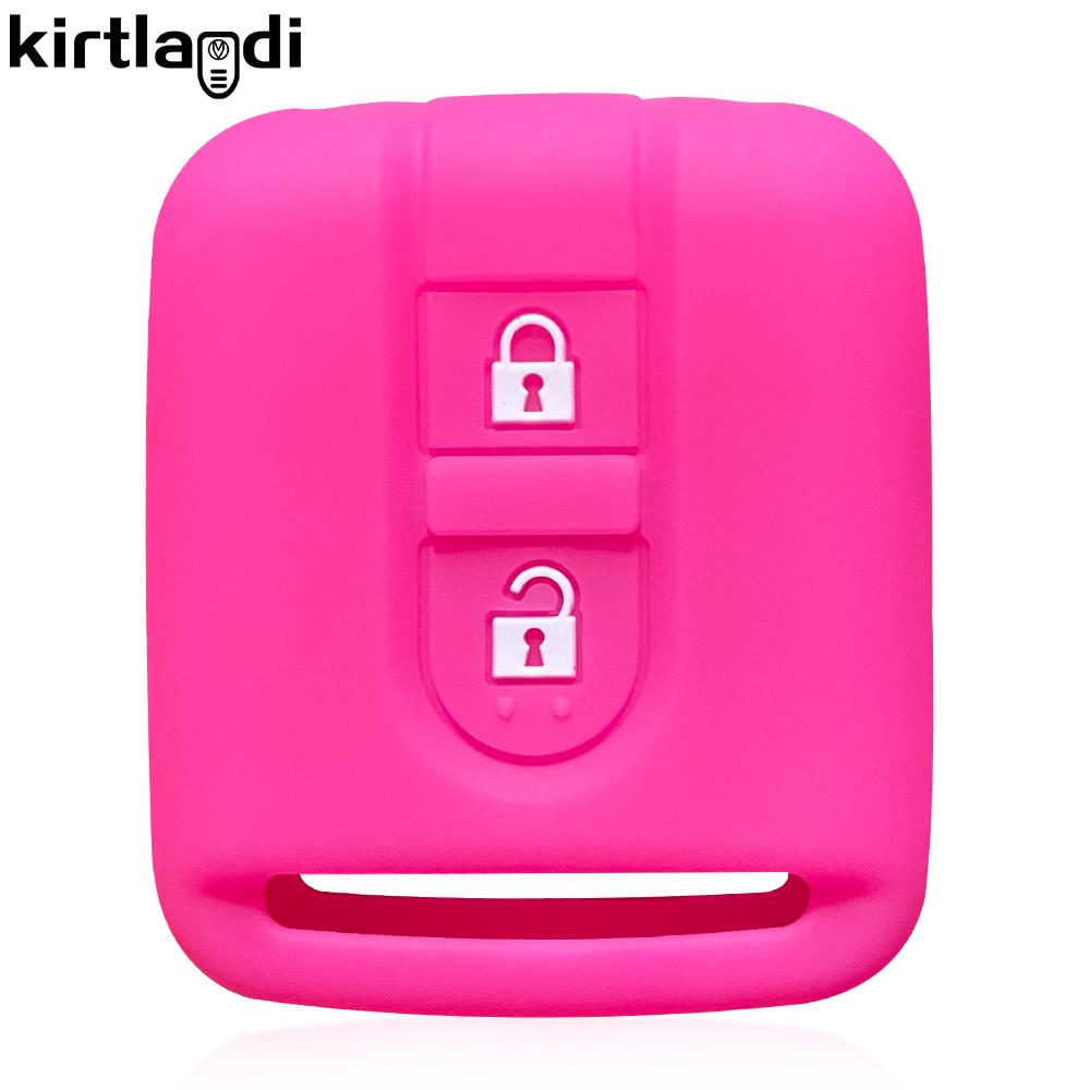

Silicone Key Holder Cover for Nissan Note Tiida X Trail T-31 Pathfinder Navara Qashqai J10 J11 Primera Kashkay Car Key Case cap
